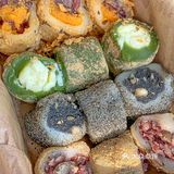 回购了好多次的面包店又开始上糯唧唧啦 四种口味都很好吃