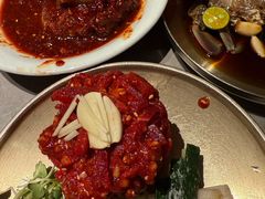 -草家酱蟹炭火烤肉店(珲春南路一店)