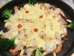 堂烹蒜蓉芝士虾-雀蓝川菜(奥体广场店)