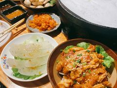 手工桂花年糕-胖记烤肉(江汉路店)