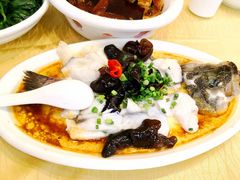 香葱芙蓉蒸鲈鱼-清新鸡沙田乳鸽店(金融店)