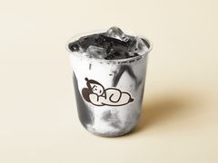 芝麻椰香拿铁（冰）-下酒(华熙店)