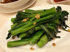 蒜茸炒菜心-利苑酒家(宜安广场店)