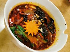 砂锅毛血旺-桃屋日本料理(清华科技园店)