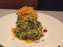 巧拌豆苗-四季民福烤鸭店(王府井东安门店)