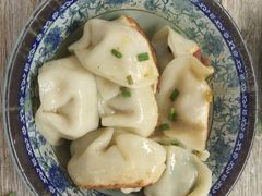 韭菜猪肉煎饺-无名氏宵夜小摊(祝家三姐妹馄饨店)