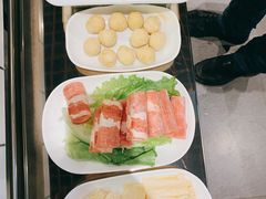 -领鲜现切猪杂火锅(番禺桥南店)