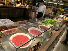 自助调料区-德悦高风味餐厅