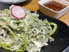 蒸茼蒿-山丹丹西北菜(金贸大厦店)