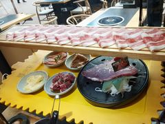 一米长盘牛五花-犟牛家·榴莲烤肉(五棵松店)