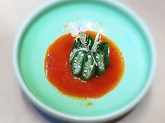 醋椒秋葵-拂晓山房·私房川菜(西门店)