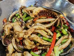 铁锅鱿鱼须-野渡坡·极致湘菜·庭院餐厅(汉阳店)