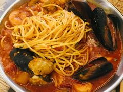 韩式辣海鲜意面-Kpasta韩式意大利面