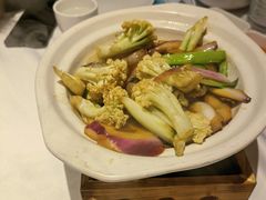 干锅有机花菜-小厨娘淮扬菜(天印大道店)