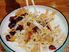 -东来菜馆•手抓海鲜家常菜•海鲜锅贴(鸽子窝店)