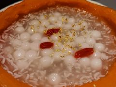 南瓜酒酿小圆子-玫瑰厅上海菜(兴国路店)