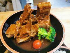 糖醋排骨-万和春排骨砂锅米饭(新业广场店)