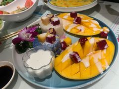 芒果糯米饭-滕记星发餐室·新加坡菜(巨鹿路店)