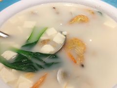 三鲜豆腐汤-渔民船说·北塘海鲜·天津菜·海肠捞饭(北塘古镇店)
