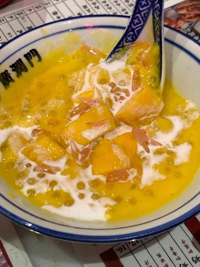 广润门糖水铺(金街店)-"万达金街上的茶水甜点铺子.这个牌子之前没.