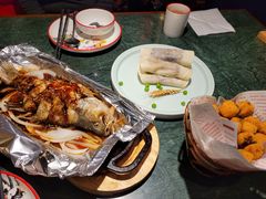 锡纸烤鲈鱼-新白鹿餐厅(悠迈生活广场店)