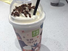 蜜桃撞撞宝藏鲜奶茶-奈雪的茶(大悦城店)