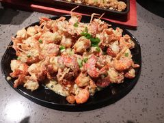 咸蛋黄焗虾球-一棠龙虾(徐家汇城开YOYO店)