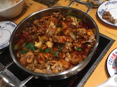 焖巴沙鱼组合锅-黄记煌三汁焖锅(欢乐海岸店)