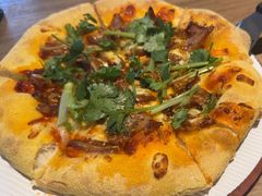 好多好多香菜猪耳披萨-必胜客(双榆树店)