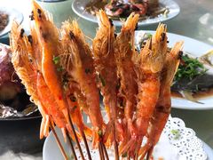 招牌盐焗串虾-乡味海鲜农家菜·巽寮土窑鸡(地道美食店)
