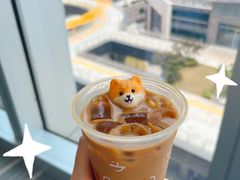 柴柴焦糖燕麦拿铁-Seesaw Coffee(西岸凤巢店)