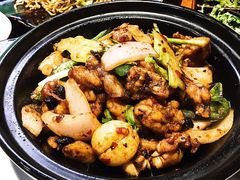 干锅牛蛙-盈田盈粥庄(博山东路店)