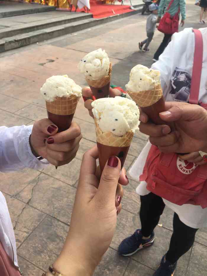 温州九山湖冰淇淋图片