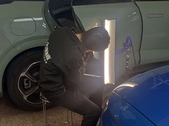 -鲨鱼皮汽车凹陷玻璃修复(静安店)