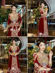 点击看大图 -艾拉·女王婚纱礼服馆