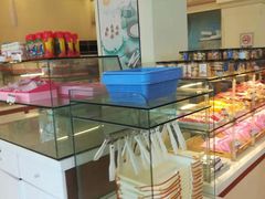 面包甜点陈列柜-长发西饼(道前店)
