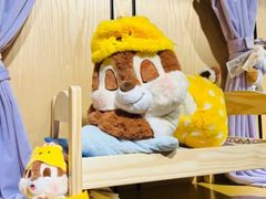 -小镇影院迪士尼小熊Duffy与他的朋友合影地