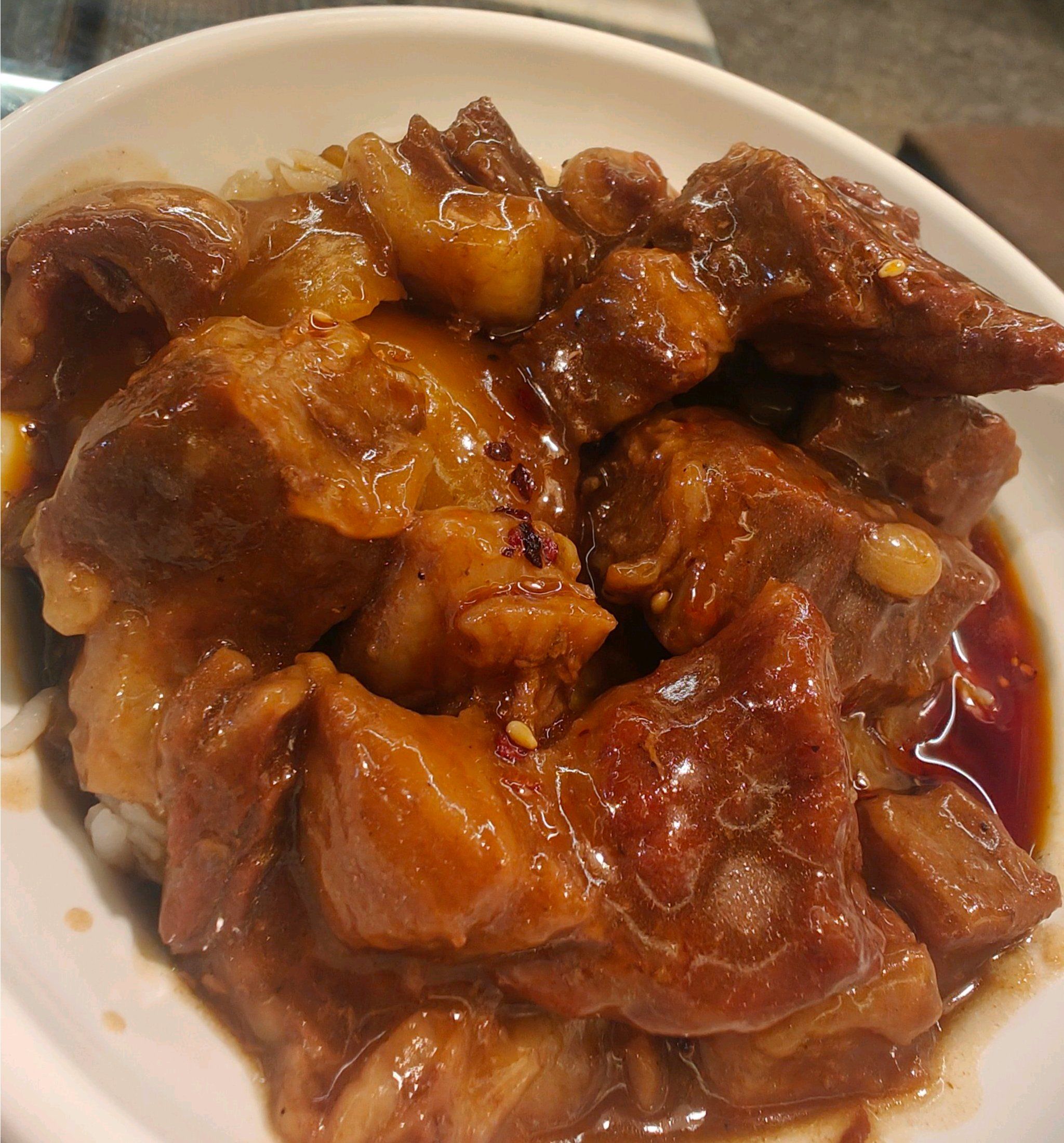 沈站长大块牛肉饭