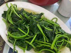 清炒苕尖-廖老妈蹄花店(人民公园陕西街259号店)