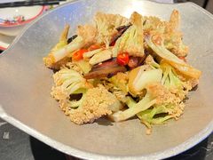 干锅花菜-新白鹿餐厅(虹桥南丰城店)