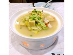 鲜虾白菜炖冻豆腐-渔娘渔家丹东海鲜(东直门店)