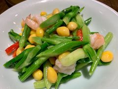 鲜虾兰度炒银杏-天和晟新京菜.水煮鱼.湘土菜(国展店)