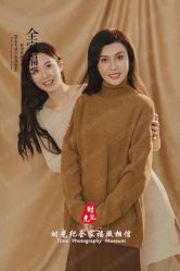 -时光纪亲子全家福照相馆(静安店母女写真父母纪念照)