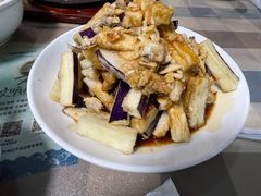 蛤蜊肉拌茄子-华春餐馆(鱼山路店)
