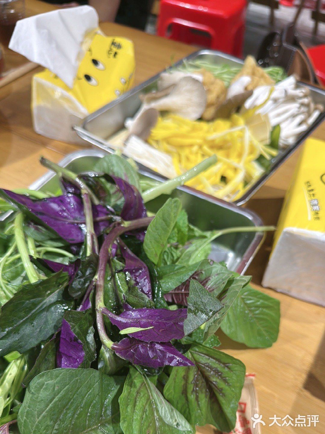 今天火锅吃撑了,超满足