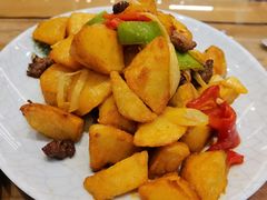 炸土豆块-清真·益鑫羊肉手抓馆(花园北街店)