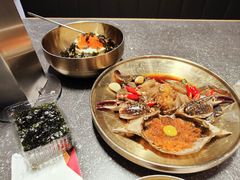 -草家酱蟹炭火烤肉店(珲春南路二店)