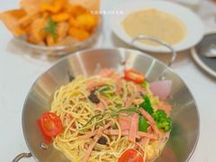 黑松露烟肉火腿烩意粉-西语·炭烧牛排(卓越中寰店)