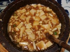 石锅鸡汤豆腐-绿茶餐厅(王府井永宁门店)