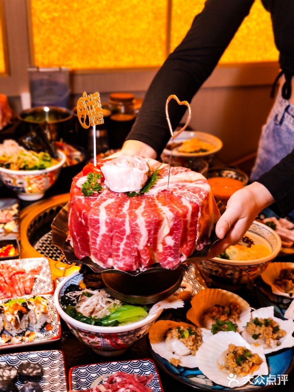 重庆光环颜值打卡日料店，光影庭院+日料美食🥰 